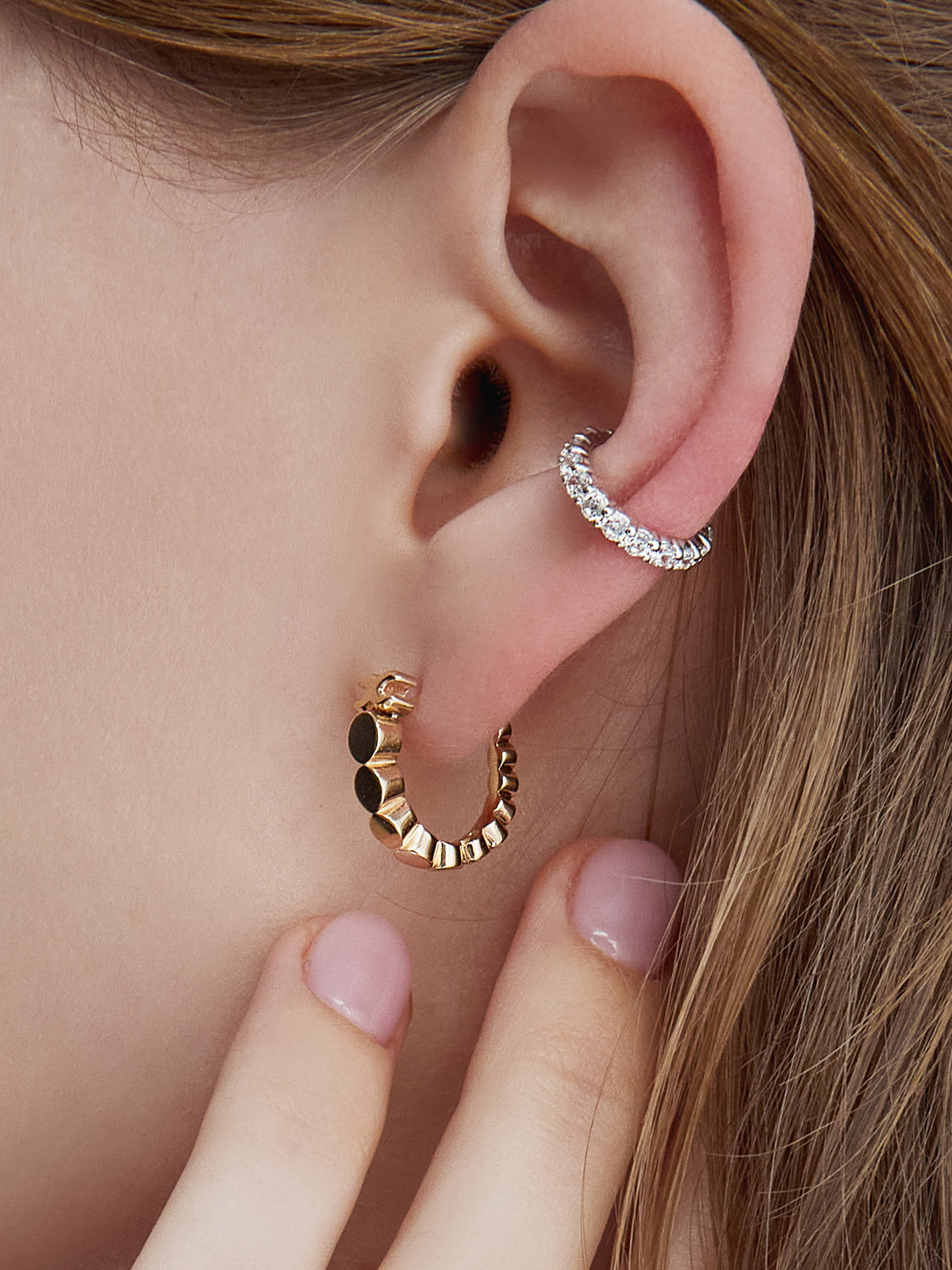 [G][14K] CIRCLE HOOPS