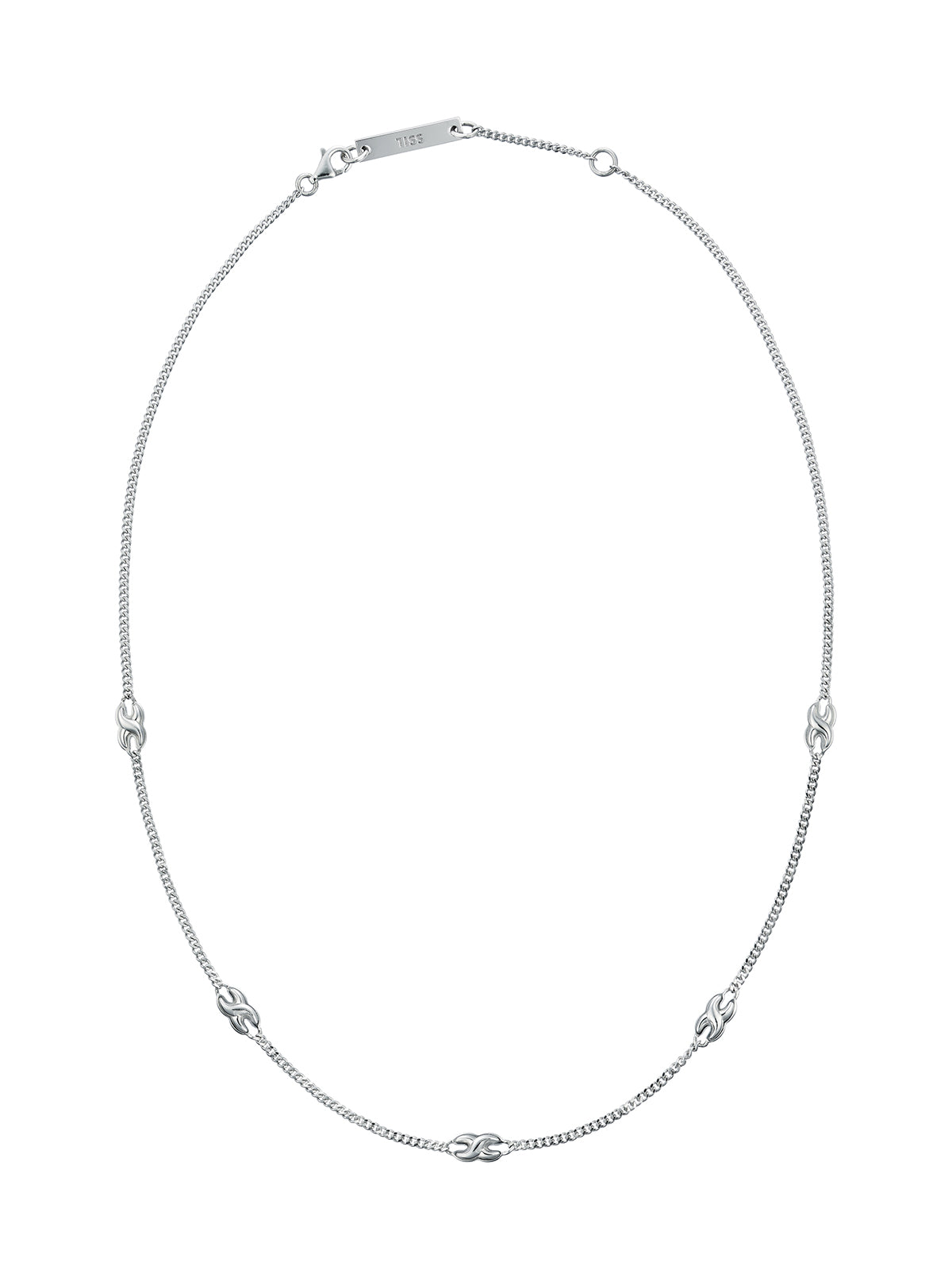 SSIL X DOT CHAIN シルバー X DOT CHAIN