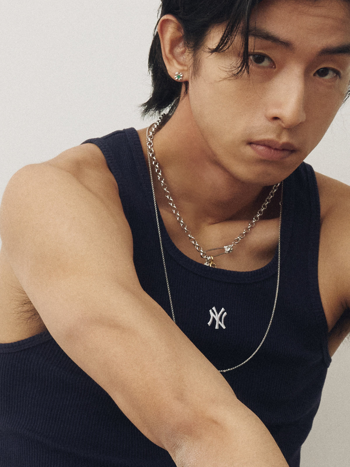 X Safety Pin Choker