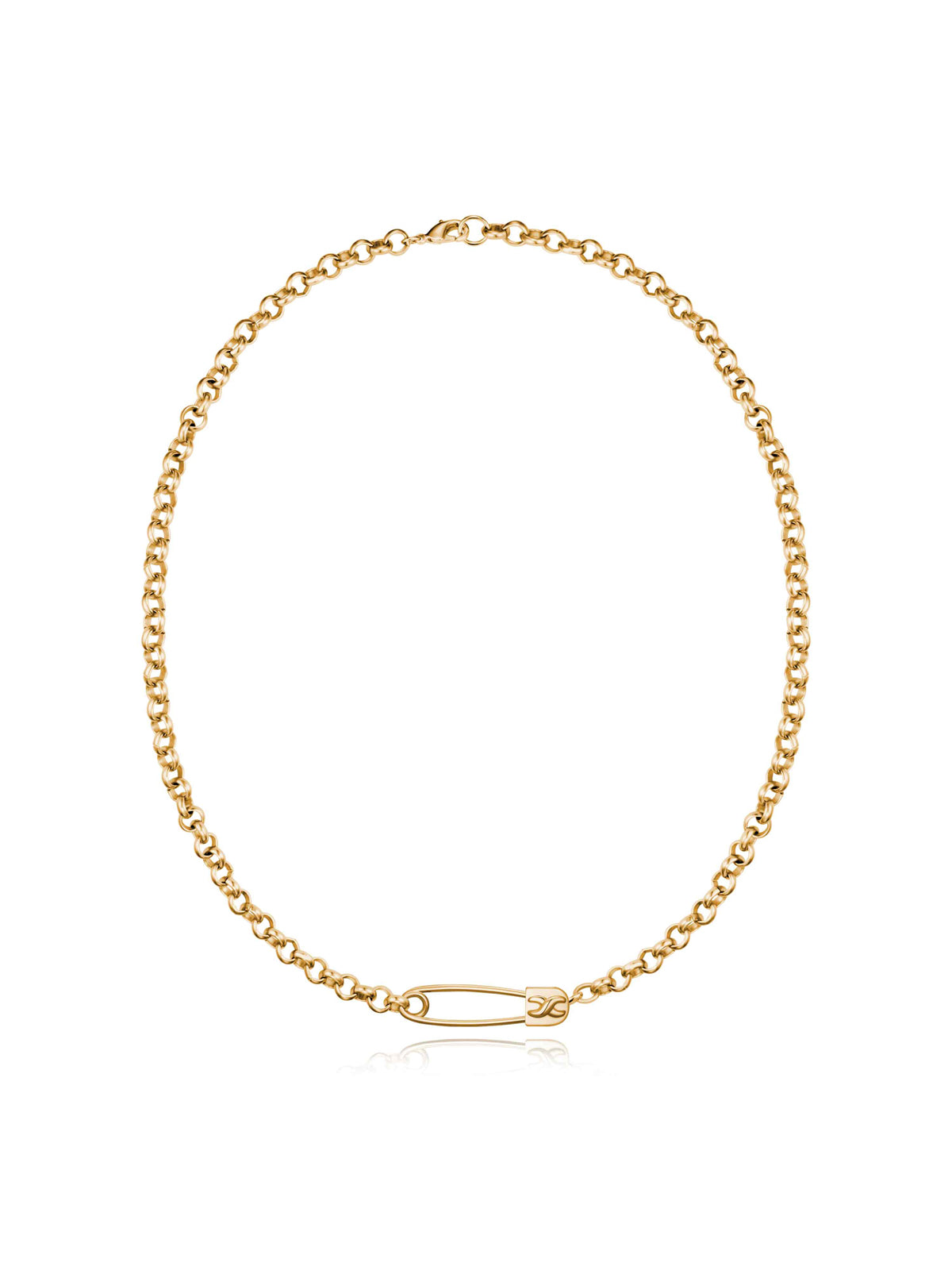 X Safety Pin Choker