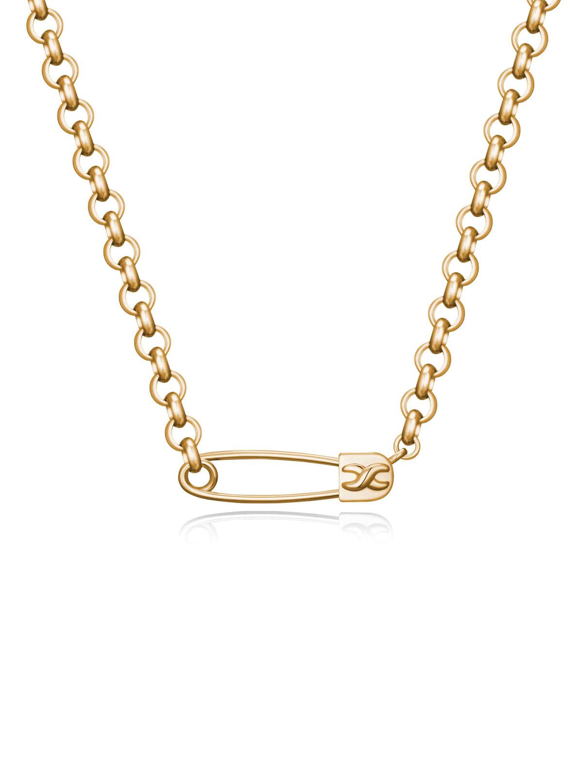 X Safety Pin Choker